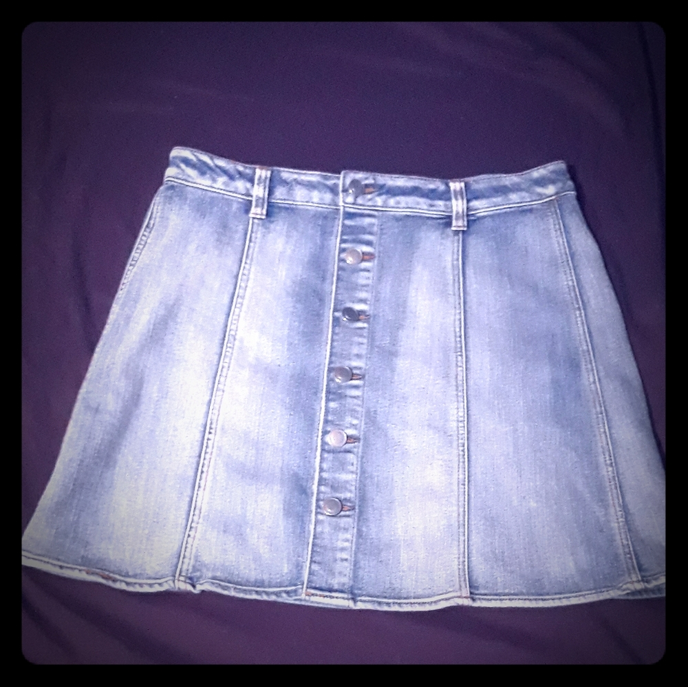 FADED GLORY JEAN SKIRT